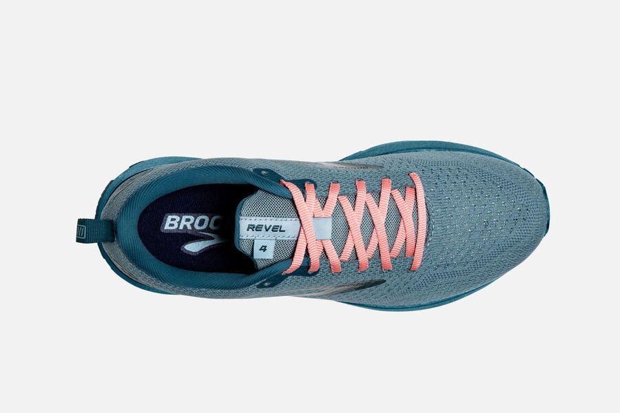 Brooks Revel 4 Road Löparskor Dam - Blå - 5873-PGCQU